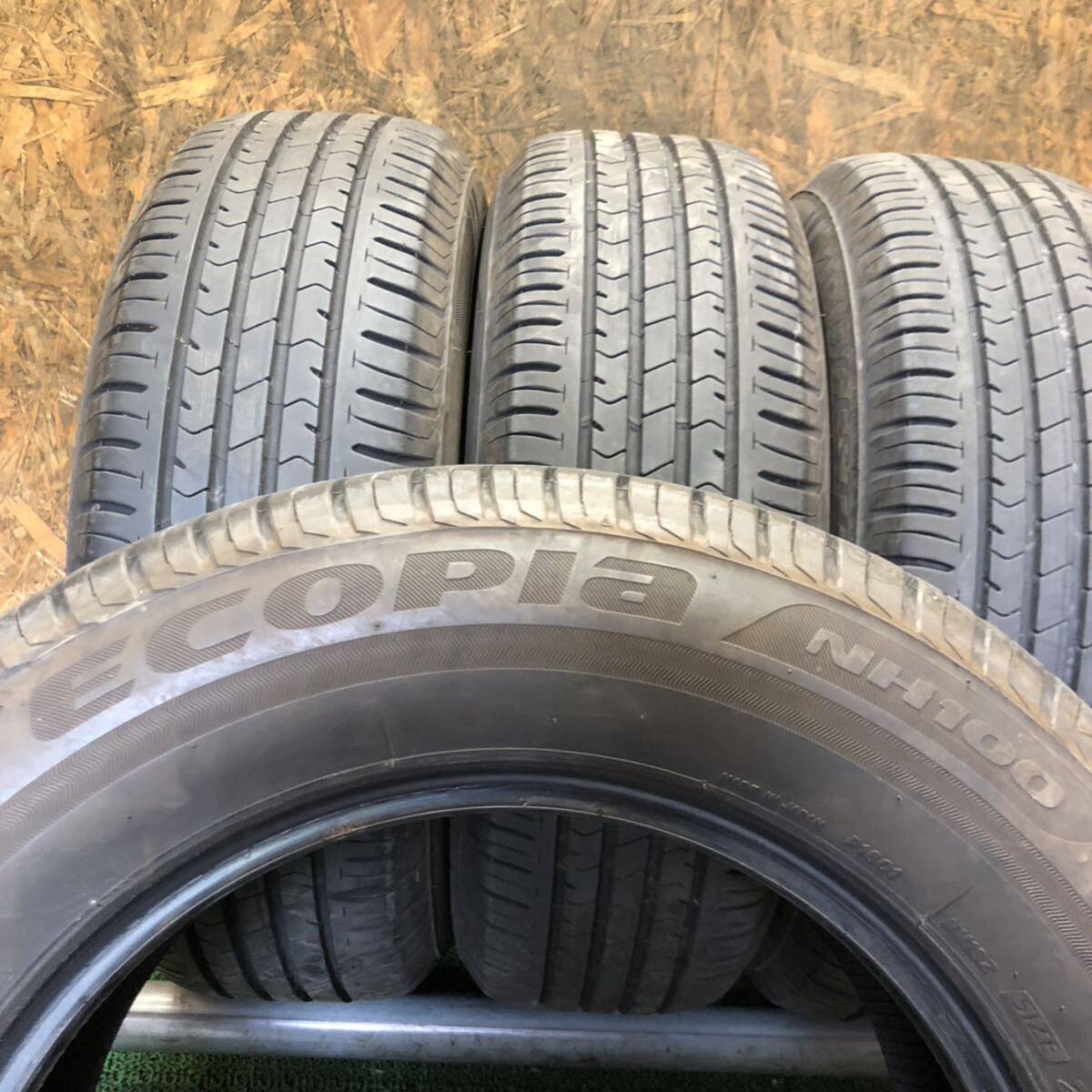 BS ECOPIA NH100 205/65R15 99H 極上バリ山4本価格 E-332 福岡 ★引き取り大歓迎★格安スタート★早い者勝ち★ 宗像 福津 古賀の画像10