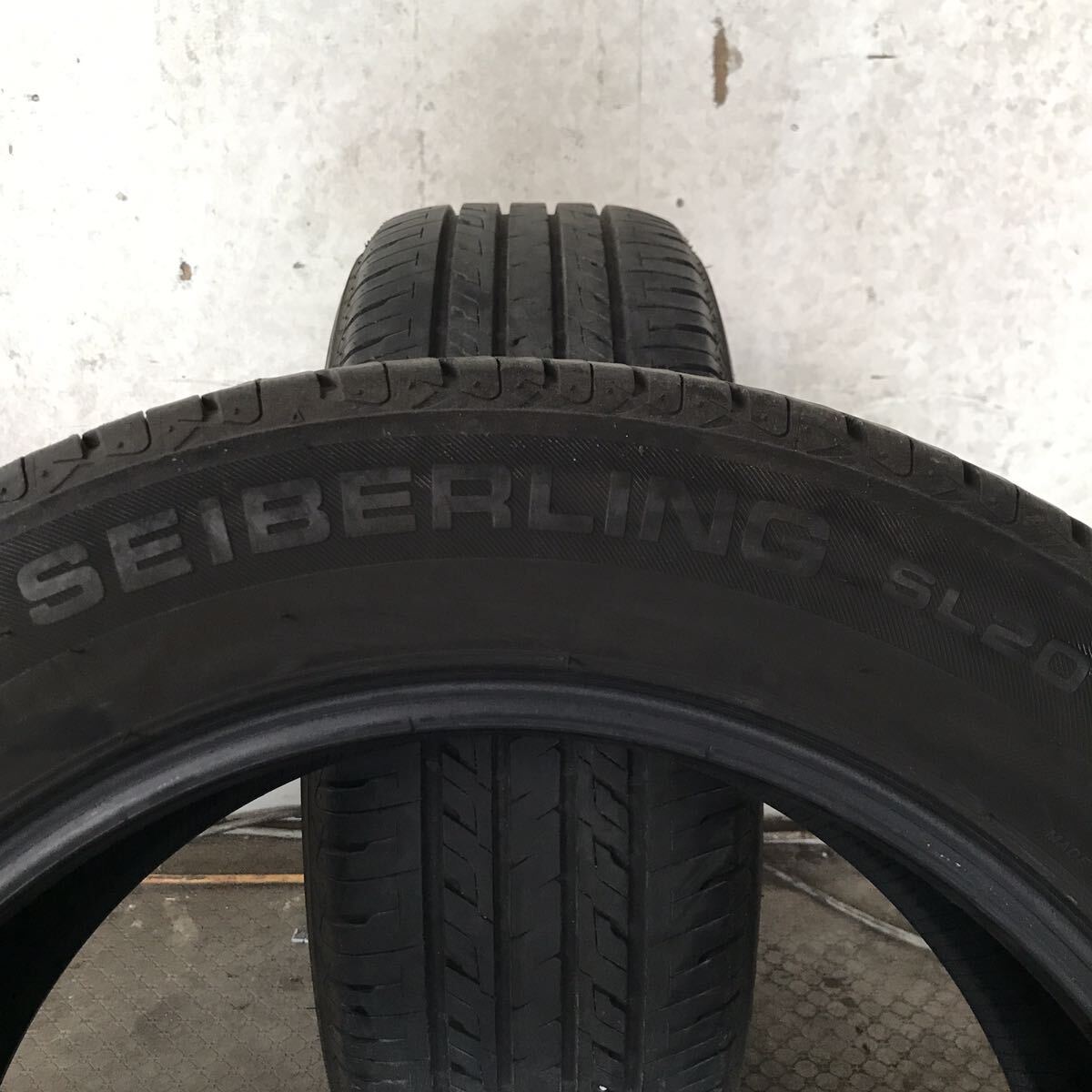 SEIBERLING SL201 225/55R17 101V 極上バリ山2本価格 E-368 福岡 ★引き取り大歓迎★21年製★即決サービス品★早い者勝ち★の画像5