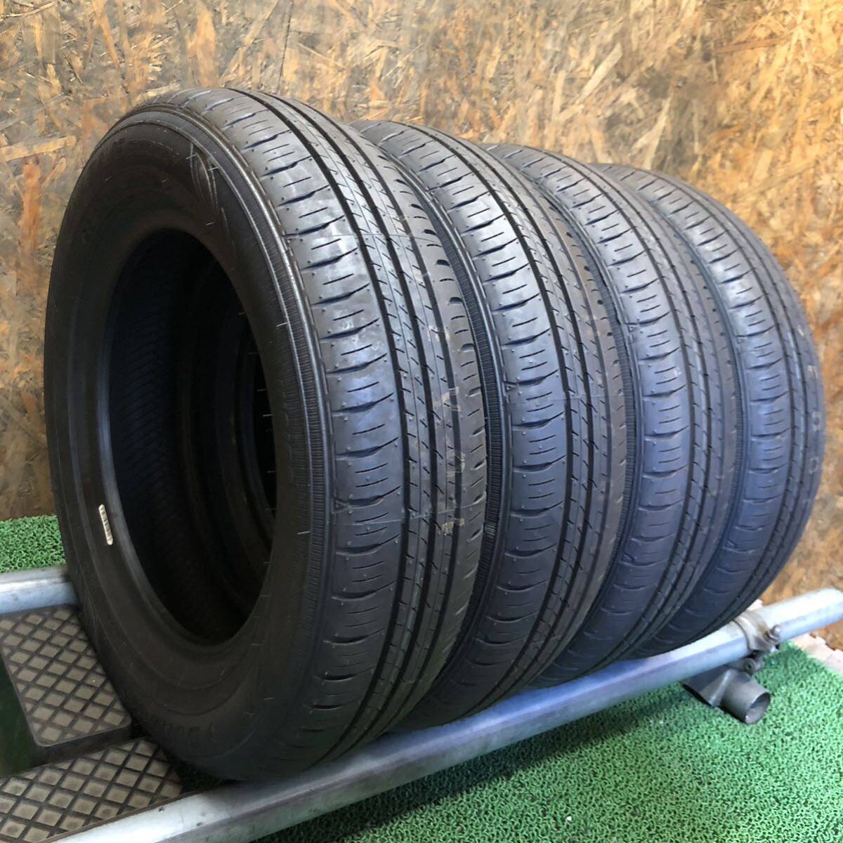 DUNLOP　ENASAVE　EC300+　155/70R13　75S　極上バリ山4本価格　E-416　福岡　★引き取り大歓迎★即決サービス品★早い者勝ち★22年製★_画像2