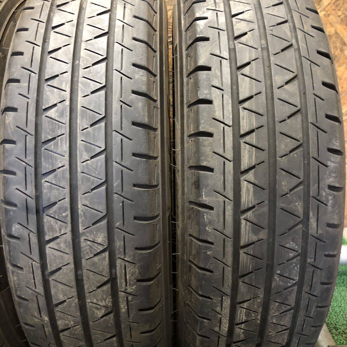 YOKOHAMA　BLUEARTH-VAN　RY55　185/75R15　106/104N　LT　極上バリ山4本価格　E-441　福岡　★引き取り大歓迎★21/22年製★即決品★_画像4