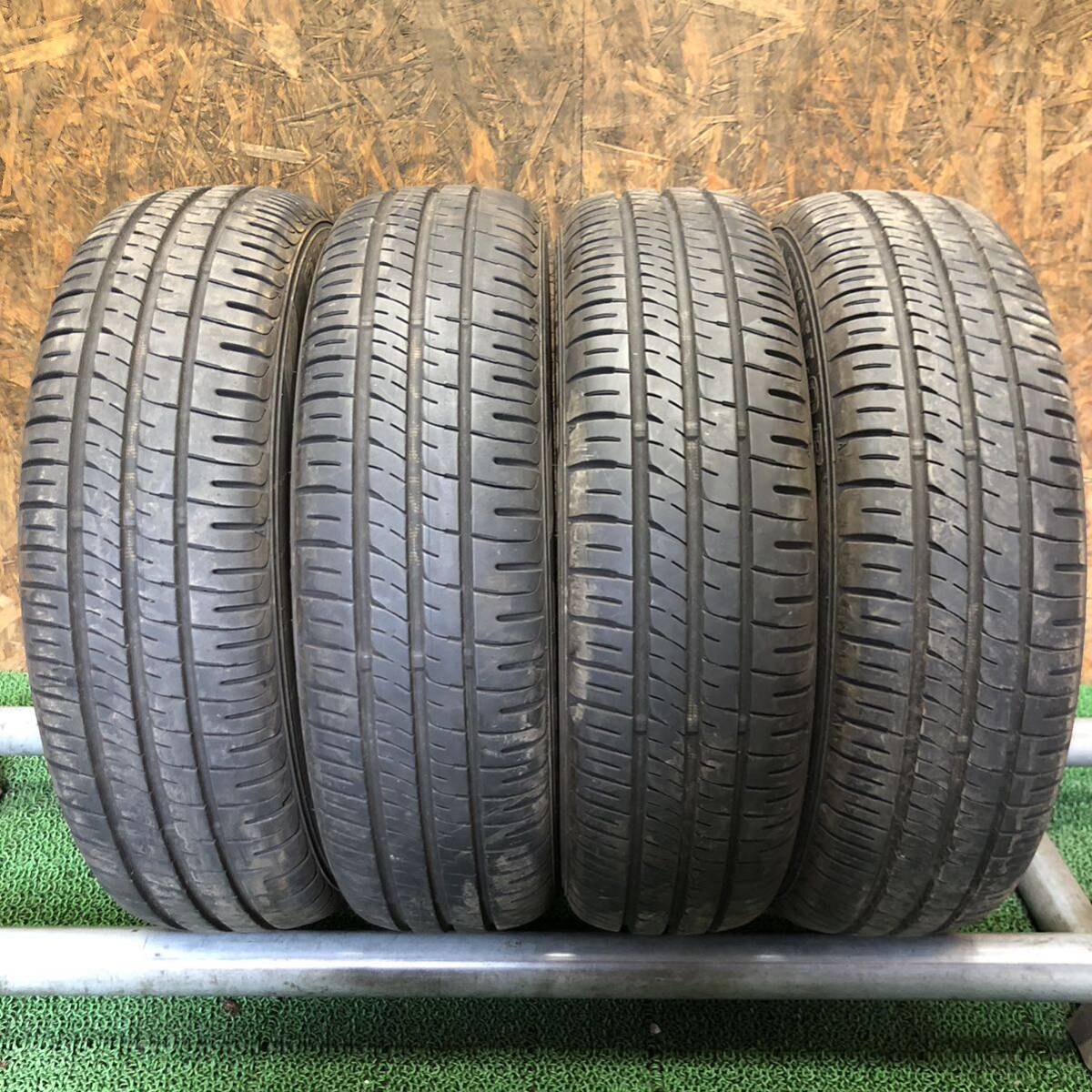 DUNLOP　ENASAVE　EC204　165/65R14　79S　超極上バリ山4本価格　E-446　福岡　★引き取り大歓迎★23年製★即決サービス品★早い者勝ち★_画像1