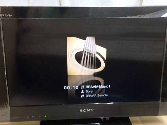 !☆液晶デジタルテレビ SONY BRAVIA KDL-22CX400 ソニー ブラビア ２０１２年製 リモコン付き RM-JD024 B-CASカード付きの画像3