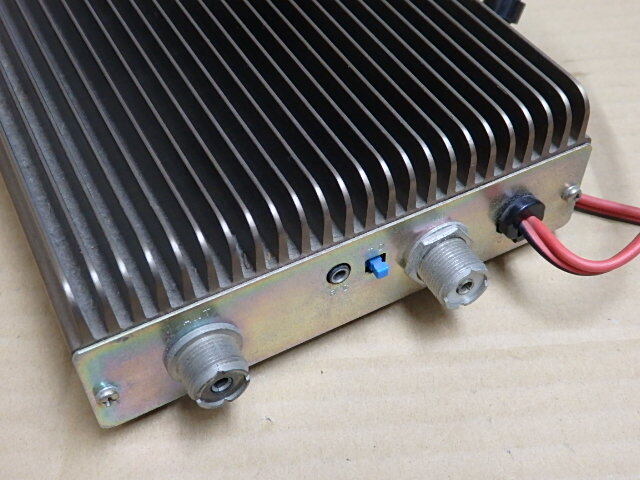 !〇オールモード リニア アンプ TONO 4M-70G UHF all mode linear amplifier 東野電気 DC13.8V 電通あり 日本製の画像5