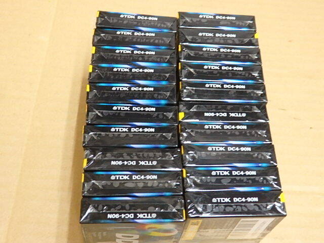 !〇貴重 !! 未開封 カセット TDK DDS/90m 2.0GB デジタル データ カートリッジ テープ 計20本 日本製 未使用品 室内保管品 /DATの画像6