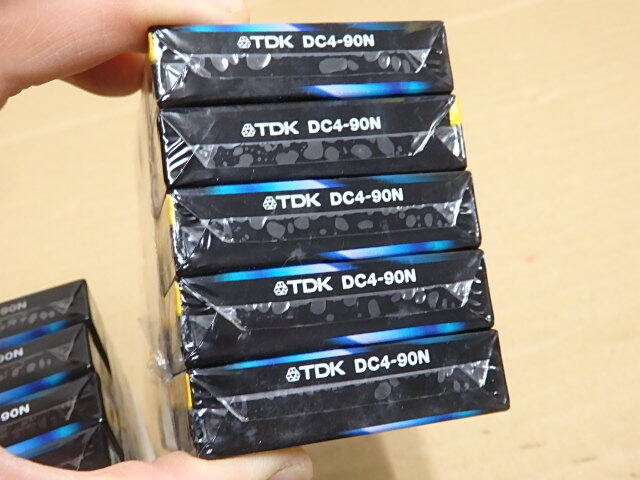 !〇貴重 !! 未開封 カセット TDK DDS/90m 2.0GB デジタル データ カートリッジ テープ 計20本 日本製 未使用品 室内保管品 /DAT_画像7