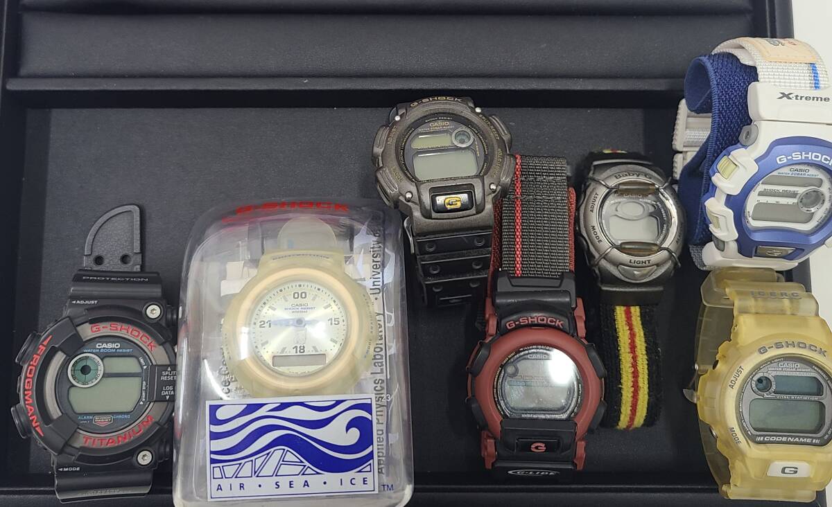 ＃3350A カシオ G-SHOCK 限定品フロッグマン ポーラベア ベビーG-SHOCK 北極 スケルトン ジャンクまとめの画像1