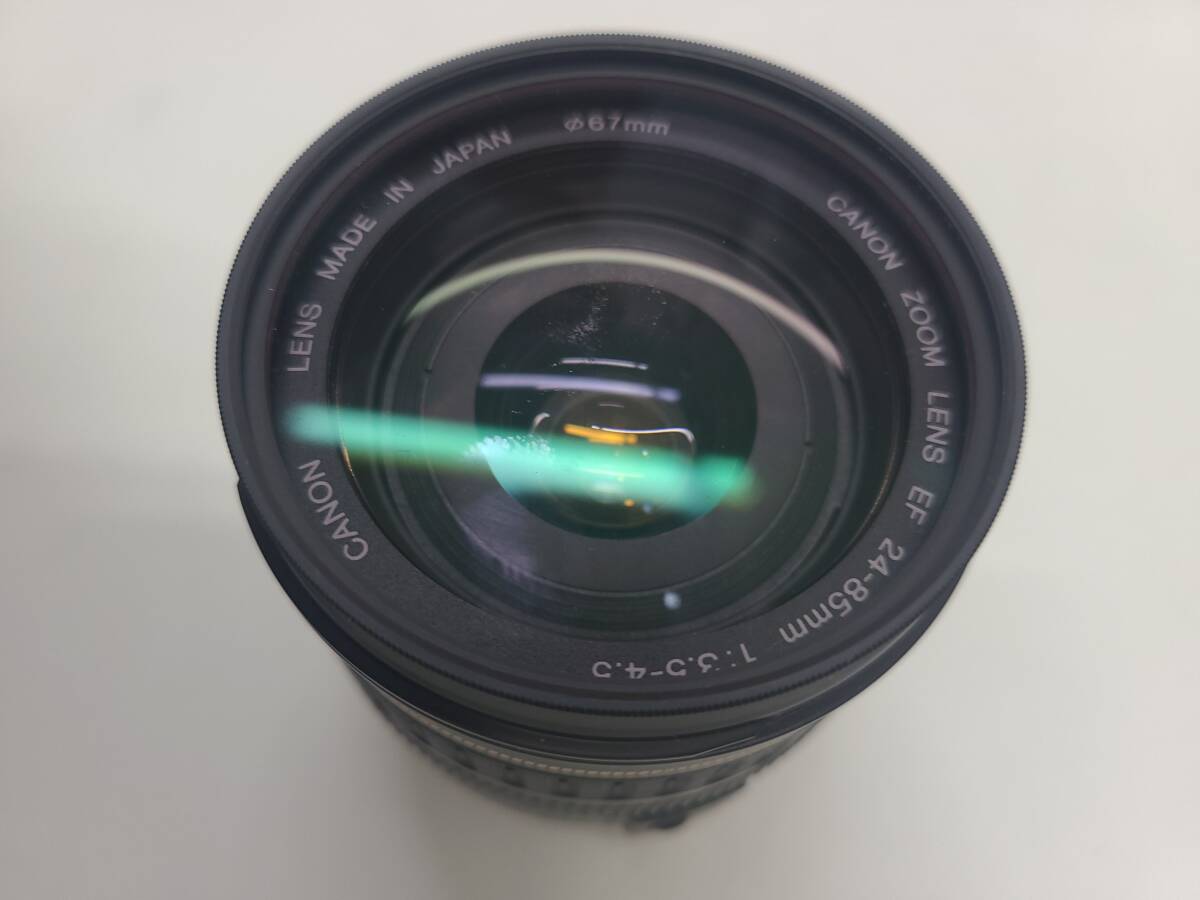 #3706 キャノン Canon EOS Ⅸ E レンズ付き LENS EF24-85mm ウルトラソニック ULYRASONIC 1：3：5-4.5の画像7