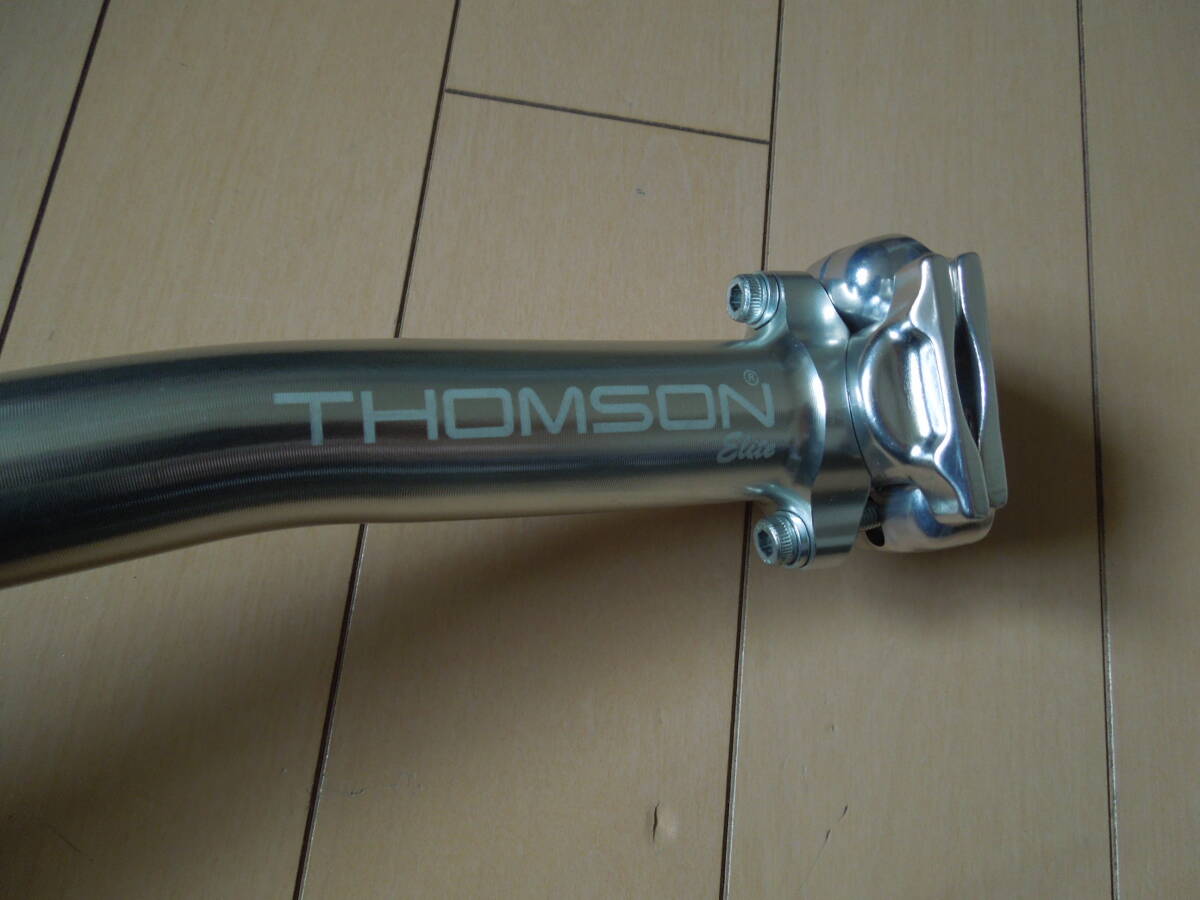 THOMSON トムソン ELITE シートポスト セットバック 27.2㎜ チネリ MASH ピスト リーダー MTB トレイル 競輪 カンパニョーロ