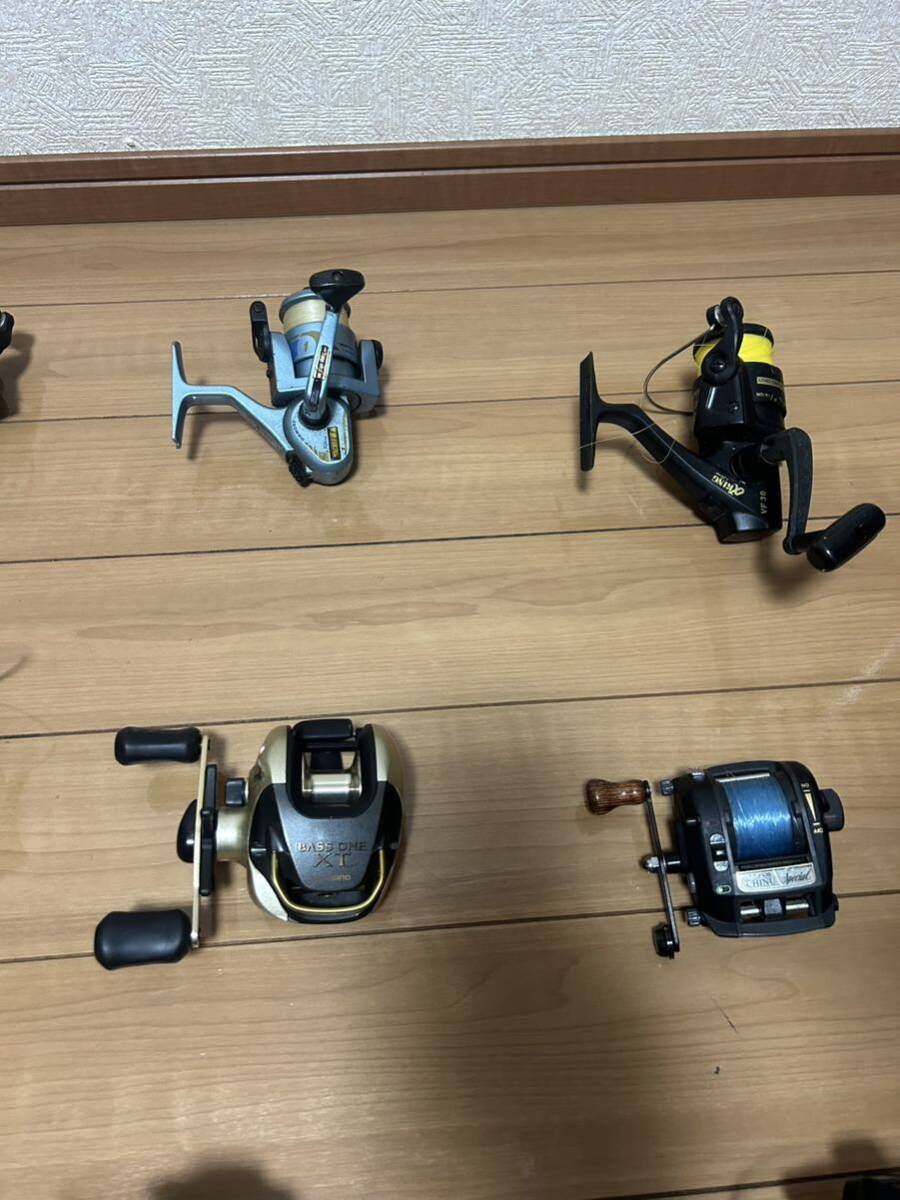 リール RYOBI リョービ　DAIWA ダイワ SHIMANO シマノ 13個まとめて　ベイトリール スピニングリール　フィッシング　_画像3