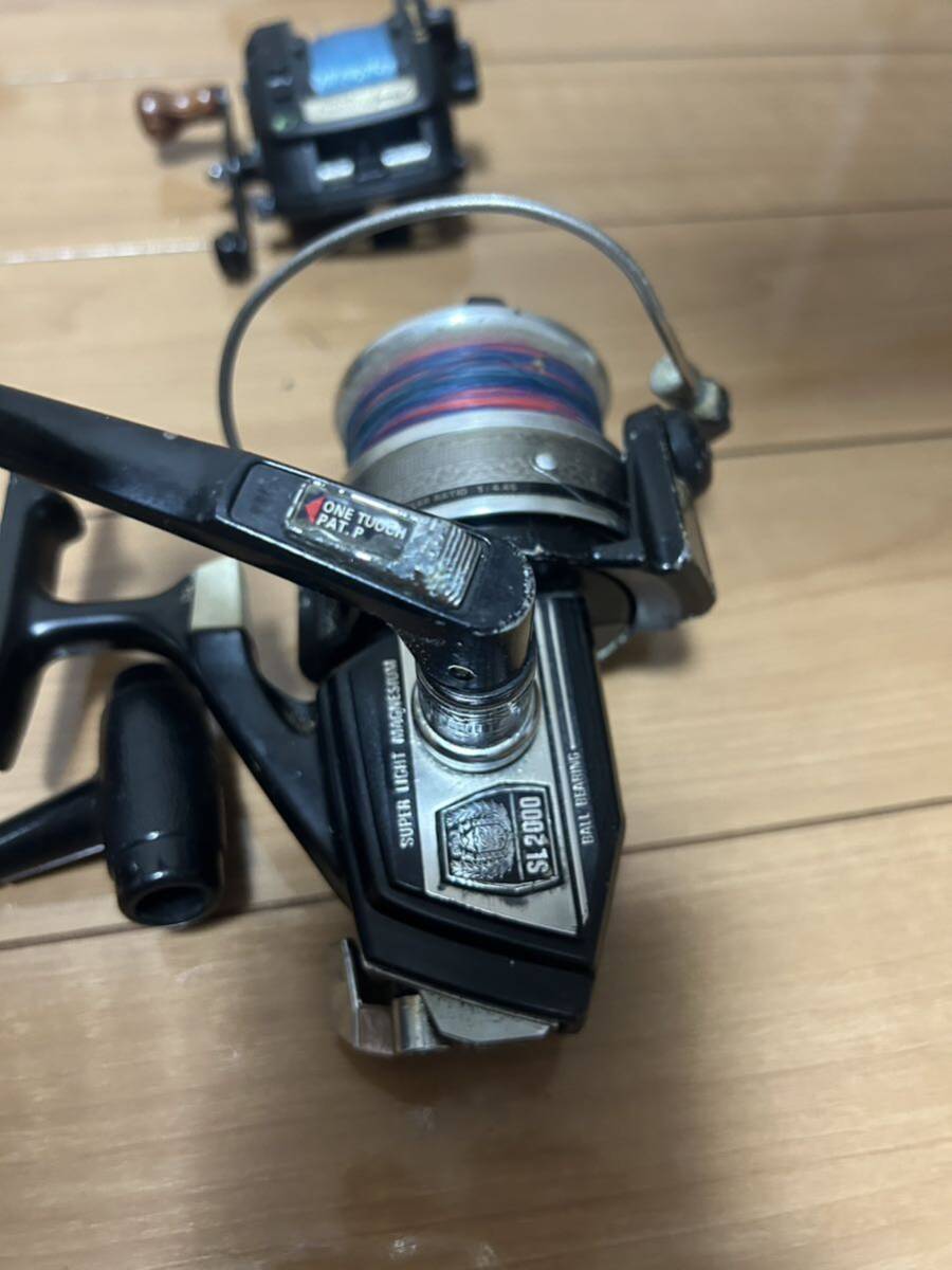 リール RYOBI リョービ　DAIWA ダイワ SHIMANO シマノ 13個まとめて　ベイトリール スピニングリール　フィッシング　_画像10