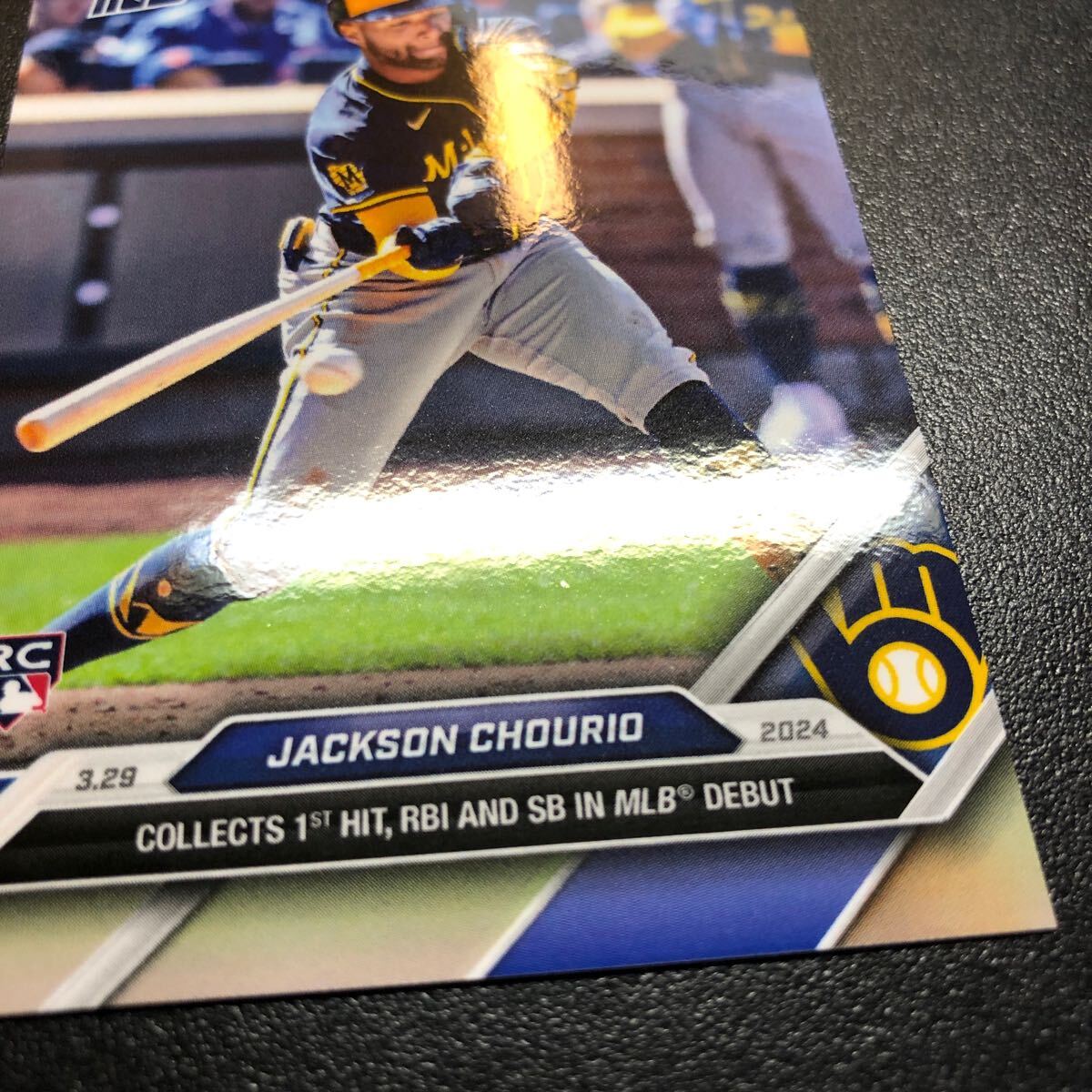 Jackson Chourio - 2024 MLB TOPPS NOW Topps JP Card 16 の画像6