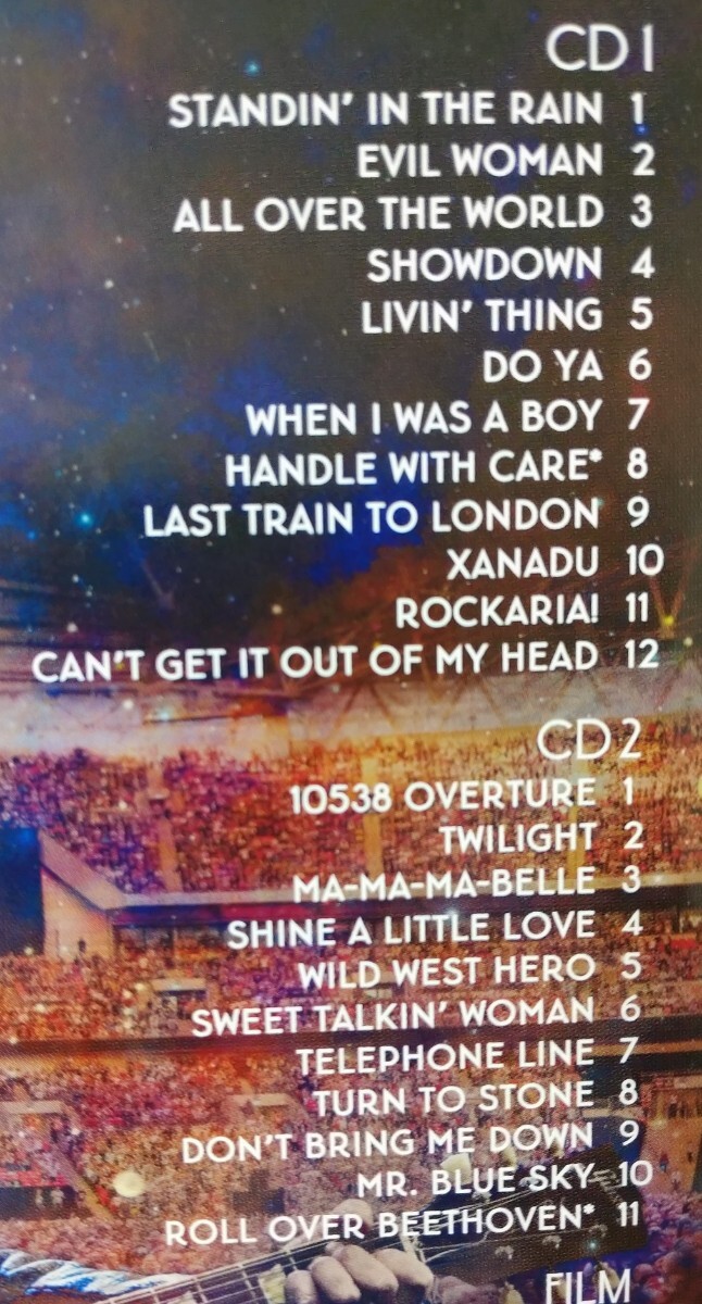 Jeff Lynne's ELO「Wembley Or Bust」輸入盤CD2枚組 DVD欠品 状態良好の画像4