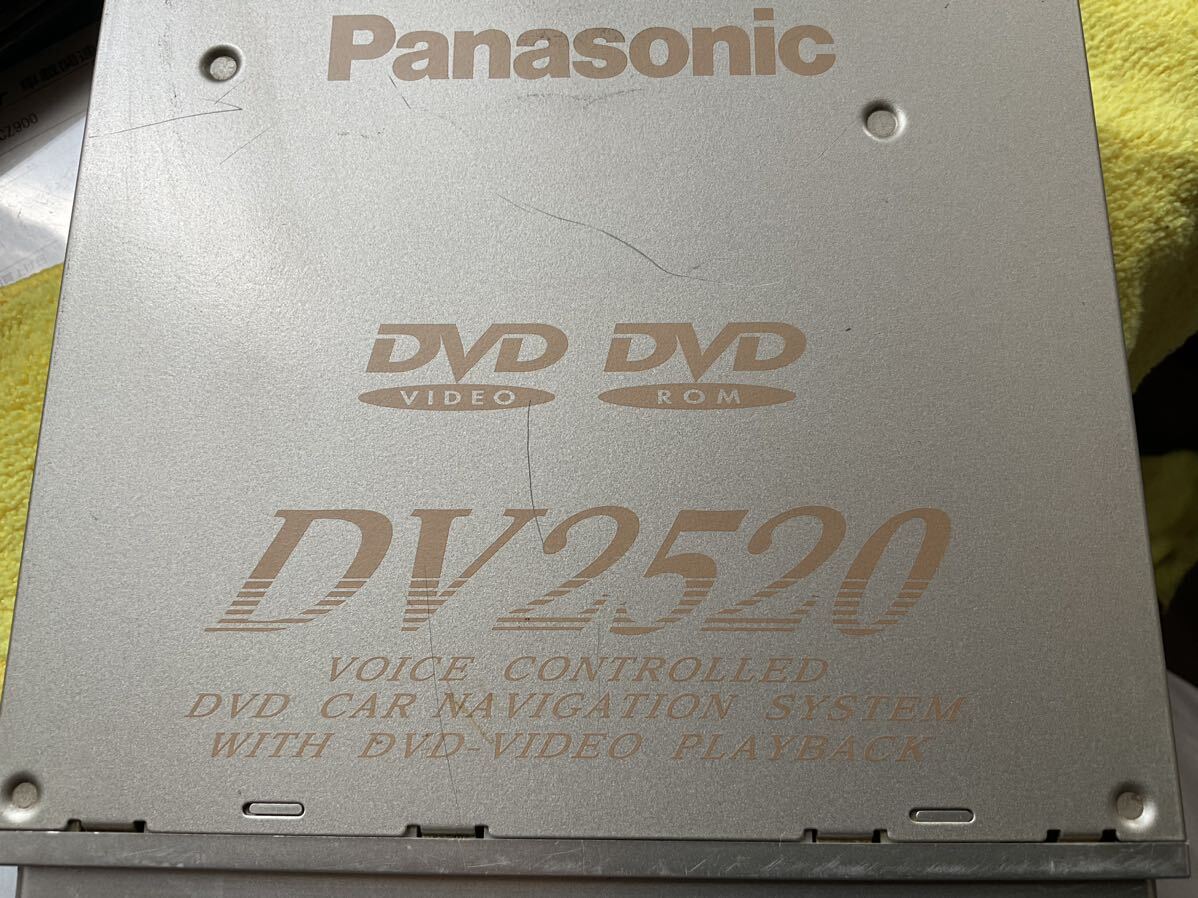 パナソニック インダッシュ 7型 CY-TV7000 モニター CN-DV2520 DVDナビ DVDプレーヤー 中古品 古年式 ジャンク_画像4
