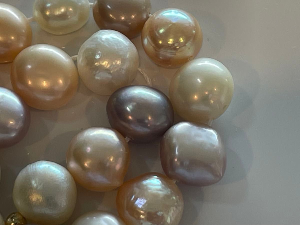 淡水真珠 ポテト 約16cm 20粒【y-270】天然石ビーズ
