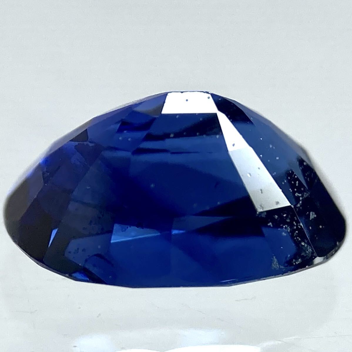 〔天然サファイア 0.851ct〕a約6.61×425mm ルース 裸石 宝石 ジュエリー sapphire corundum コランダム テDE0_画像2