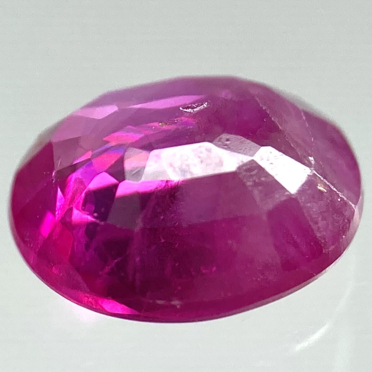 〔 природный   рубин  0.727ct〕a  около 5.97×4.94mm ... ... камень  corundum ... случайный   RUBY  драгоценный камень   ... ...DG0