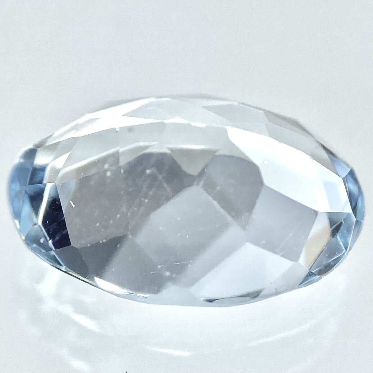 ( natural aquamarine 1.716ct)A approximately 9.02×7.03mm loose unset jewel aquamarine gem jewelry 