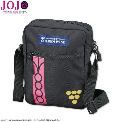 ジョジョ・黄金の風 × アベイル・コラボ・ディアボロ・ビッグショルダーバッグ、ミニショルダーバッグ、キャップ の画像6