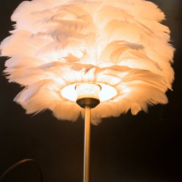 Francfranc feather lamp white franc franc 955000WH.. indirect lighting interior [USED goods ] 02 04591