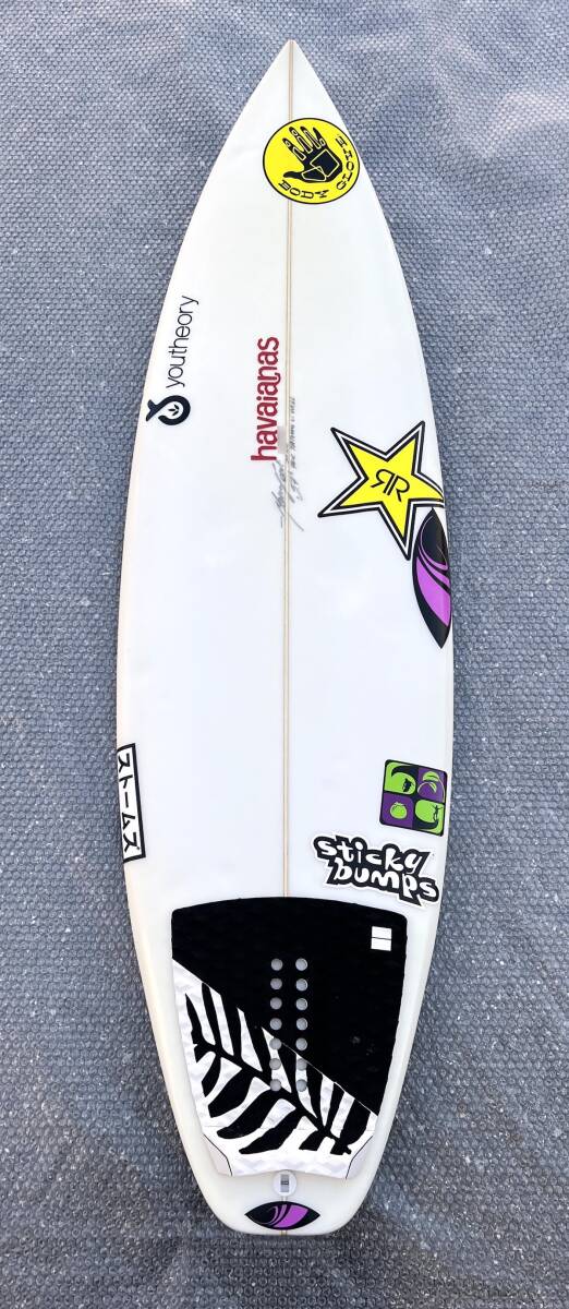 送料無料！美USED 本国USA製 シャープアイサーフボード Tatiana Weston-Webb使用！ STORMS 5’7” 24.4L ストームズ SHARPEYE Surfboards_画像1