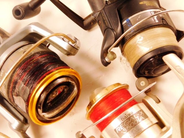 A84★Daiwa/スピニングリール/3点セット/FINESURF30/ REGAL-X/3500iA/ ST-2000RD/フィッシング/アウトドア/釣り/リール★送料870円〜の画像7