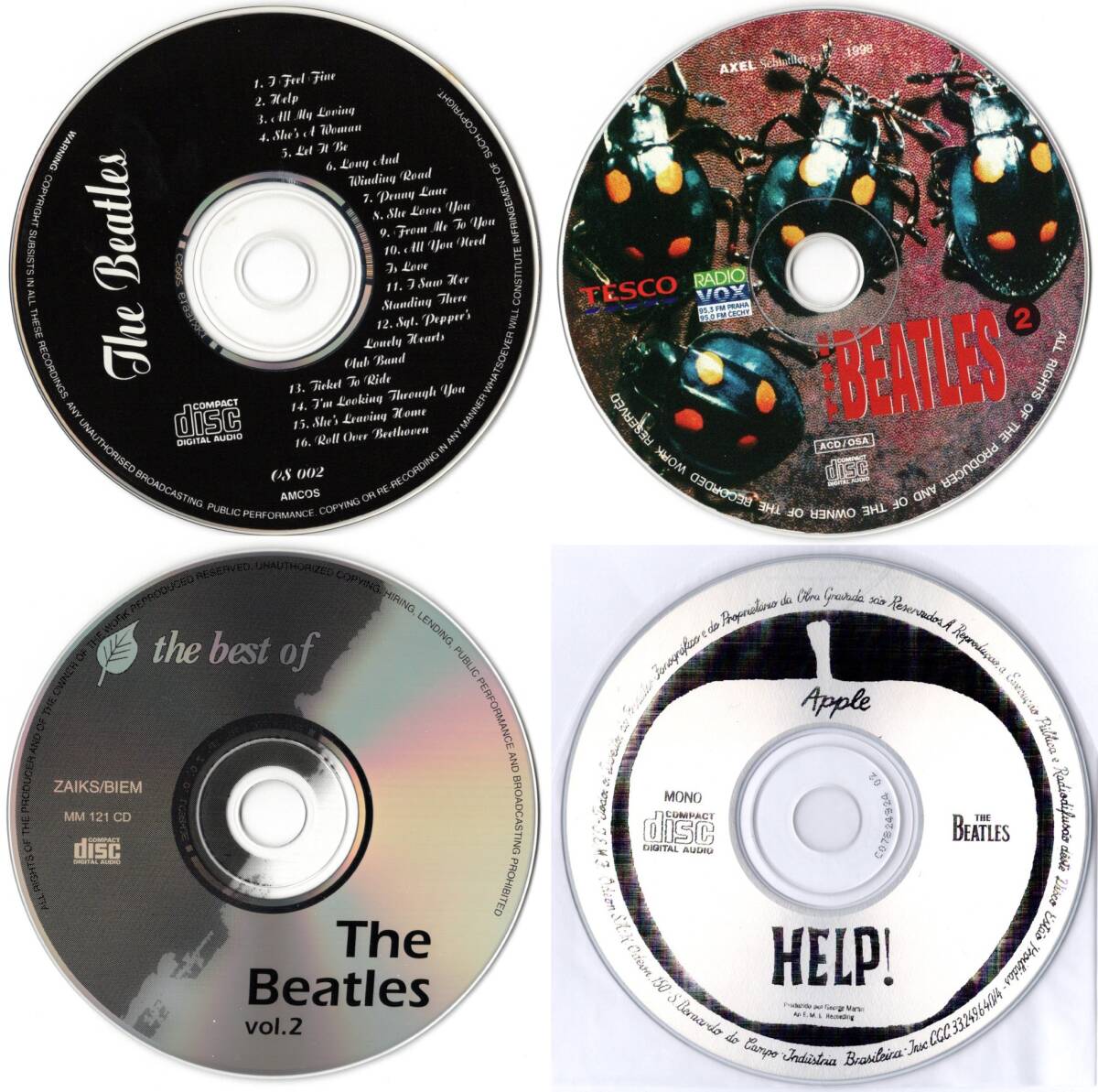 4CD【（海外）Help! Brazilian / CONCERT LIVE / ORIGINAL REMASTER / vol.2 】Beatles ビートルズ_画像10