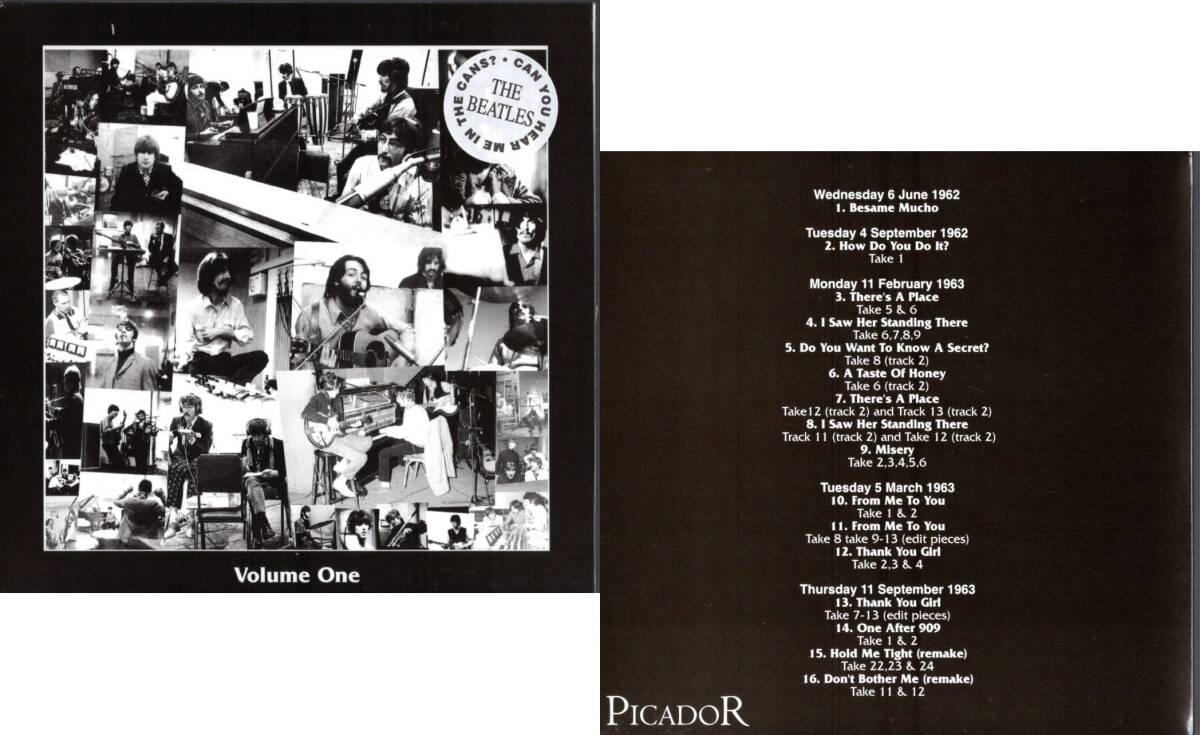 紙ジャケット 7CD【CAN YOU HEAR ME IN THE CANS VOL.1～6（1997年）】&【GET BACK】Beatles ビートルズ_画像2