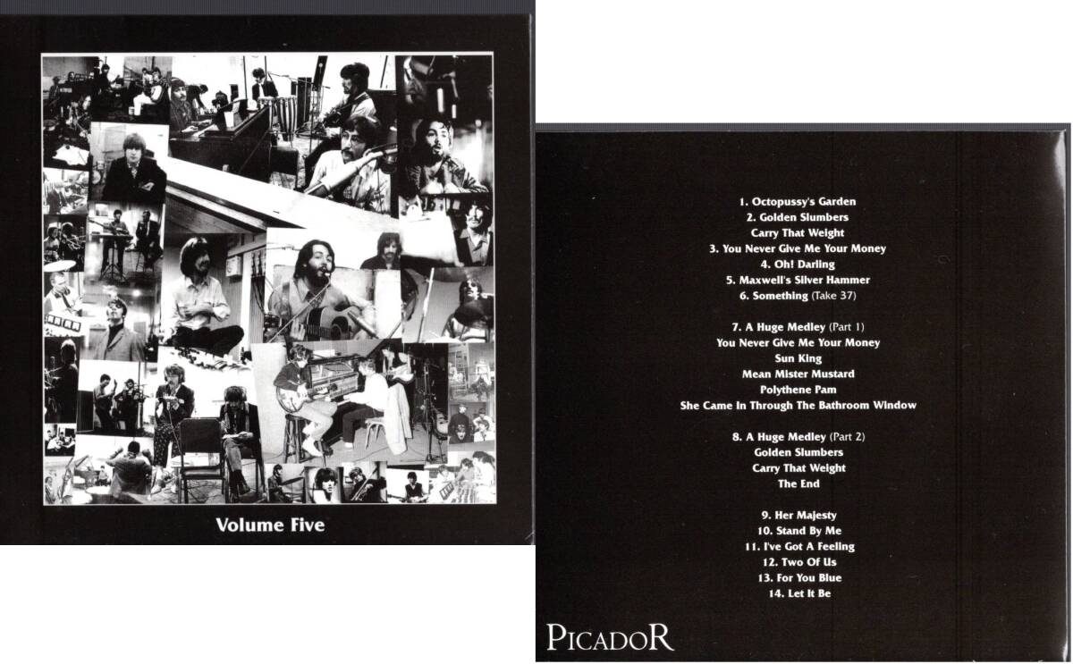 紙ジャケット 7CD【CAN YOU HEAR ME IN THE CANS VOL.1～6（1997年）】&【GET BACK】Beatles ビートルズ_画像6