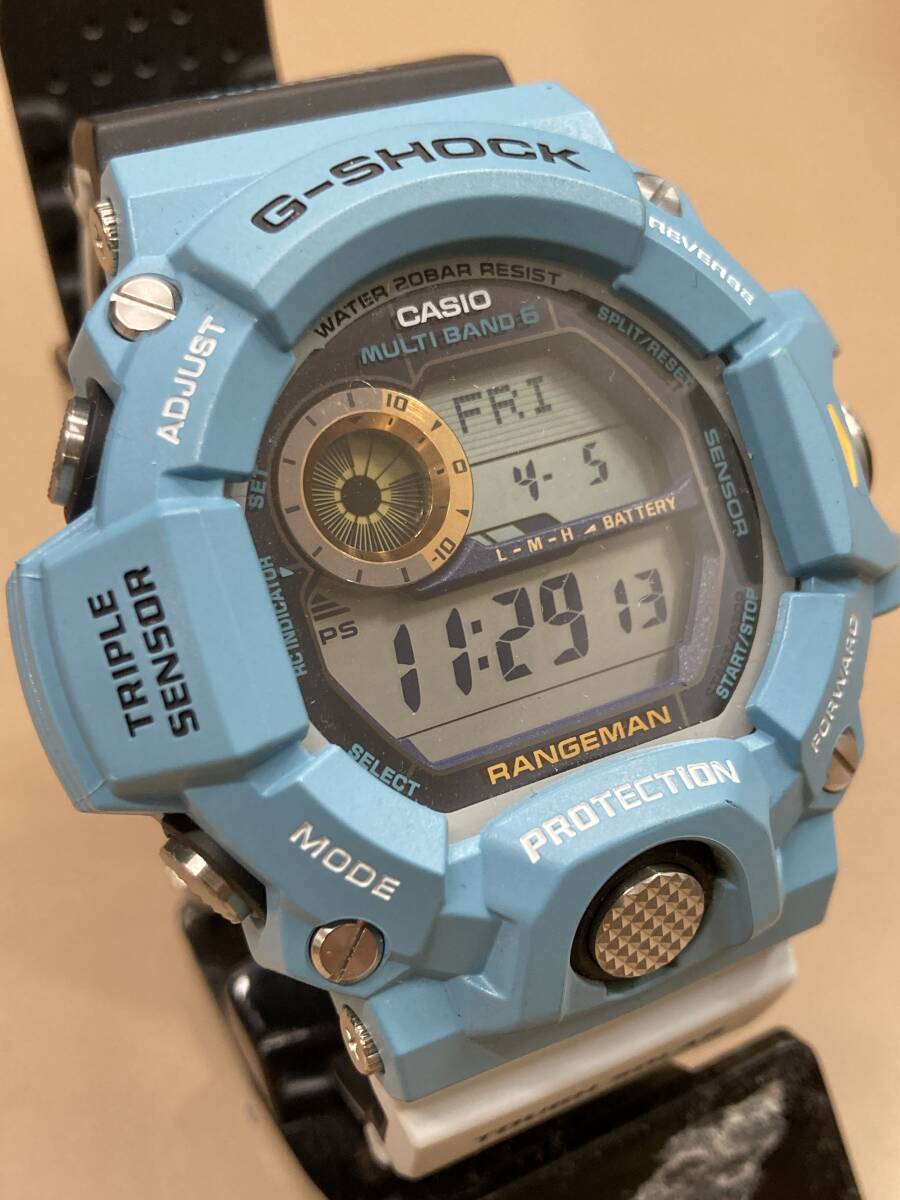 S160[06]S94(腕時計) 美品 CASIO/カシオ G-SHOCK ジーショック GW-9402KJ LOVE THE SEA AND THE EARTH 4/5出品の画像4