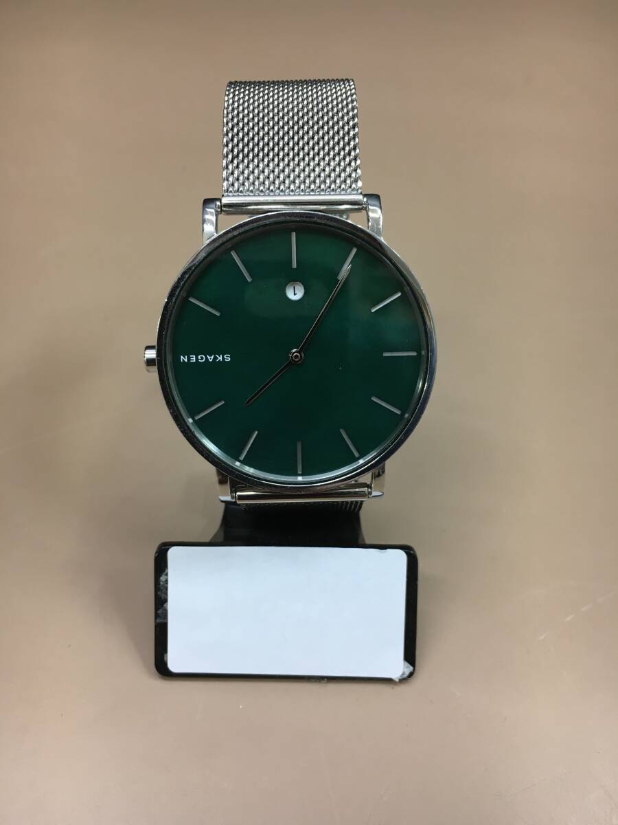 K158[LP]K48(腕時計) 中古品 スカーゲン/SKAGEN/SKW6474/電池式/付属品ナシ ※動作OK！ 4/10出品_画像1