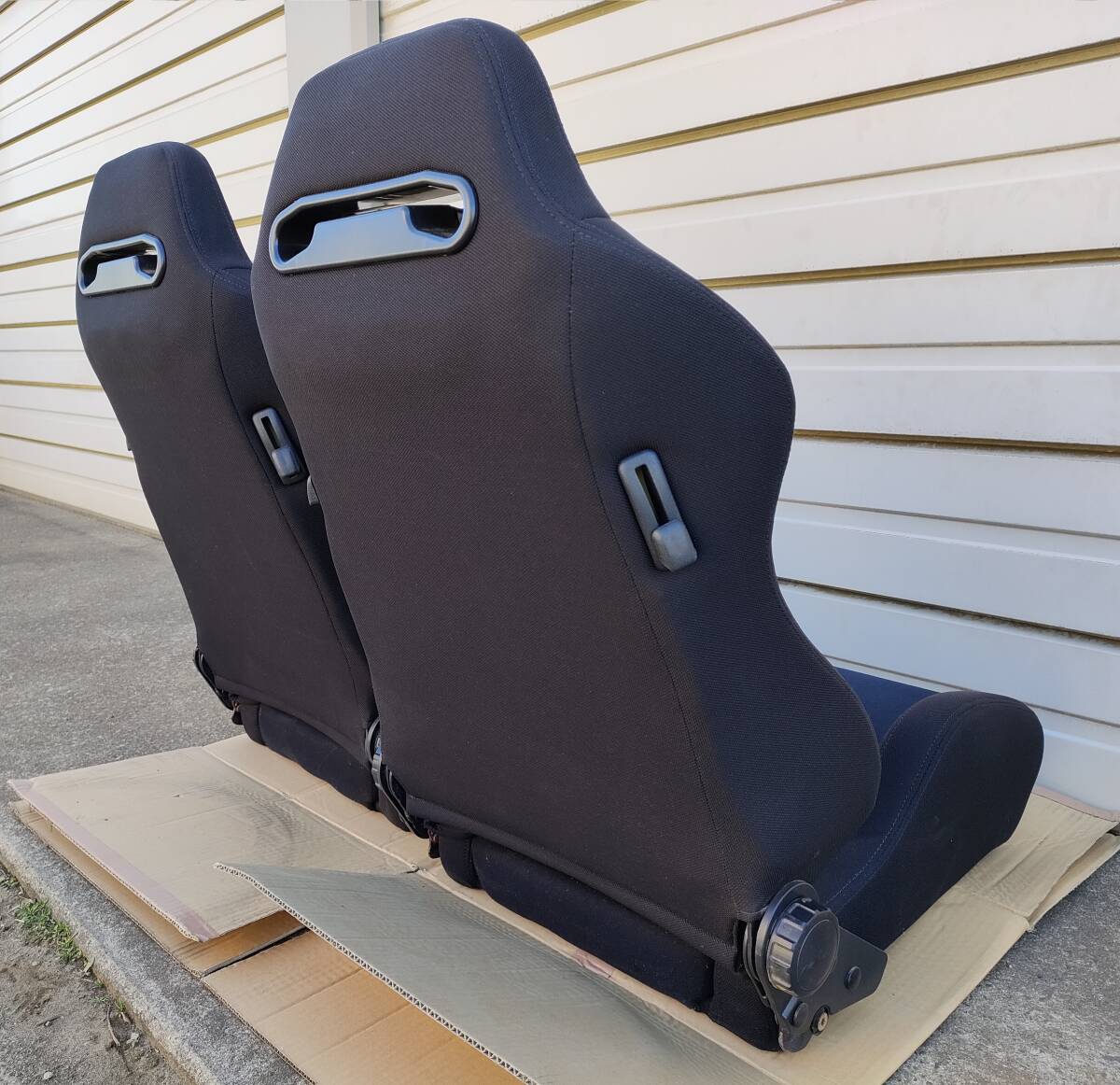 メーカー不明　レカロ(RECARO)SR-3(SR3)タイプ　セミバケットシート(リクライニングバケットシート)　２脚_画像7