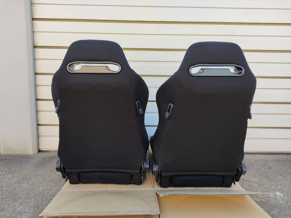 メーカー不明 レカロ(RECARO)SR-3(SR3)タイプ セミバケットシート(リクライニングバケットシート) ２脚の画像5