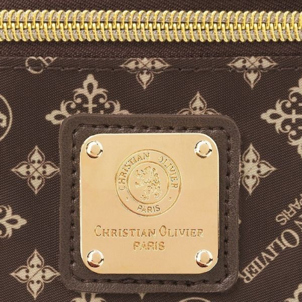 1 200 CHRISTIAN OLIVIER PARIS 長財布が入るスマホショルダーバッグ 送料350円_画像3