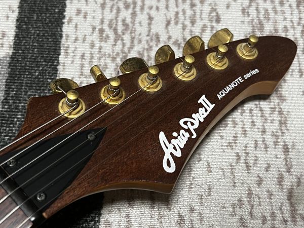 Yahoo!オークション - Aria ProⅡ AQUANOTE Series Mahogany Yahoo!オークション - Aria ProⅡ AQUANOTE Series Mahogany