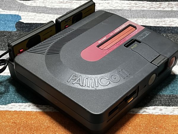 SHARP TWIN FAMICOM AN-500B シャープ ツインファミコン 本体 ジャンクの画像6