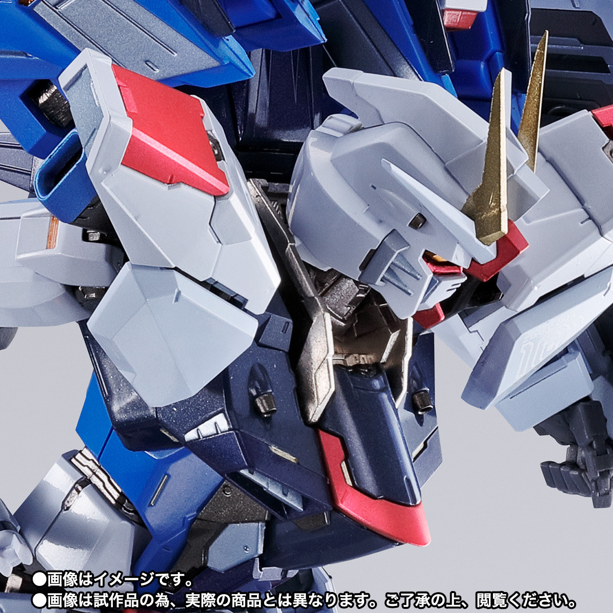 新品未開封品 機動戦士ガンダムSEED METAL BUILD 「フリーダムガンダム CONCEPT 2 SNOW SPARKLE Ver.」輸送箱のみ開封の画像1