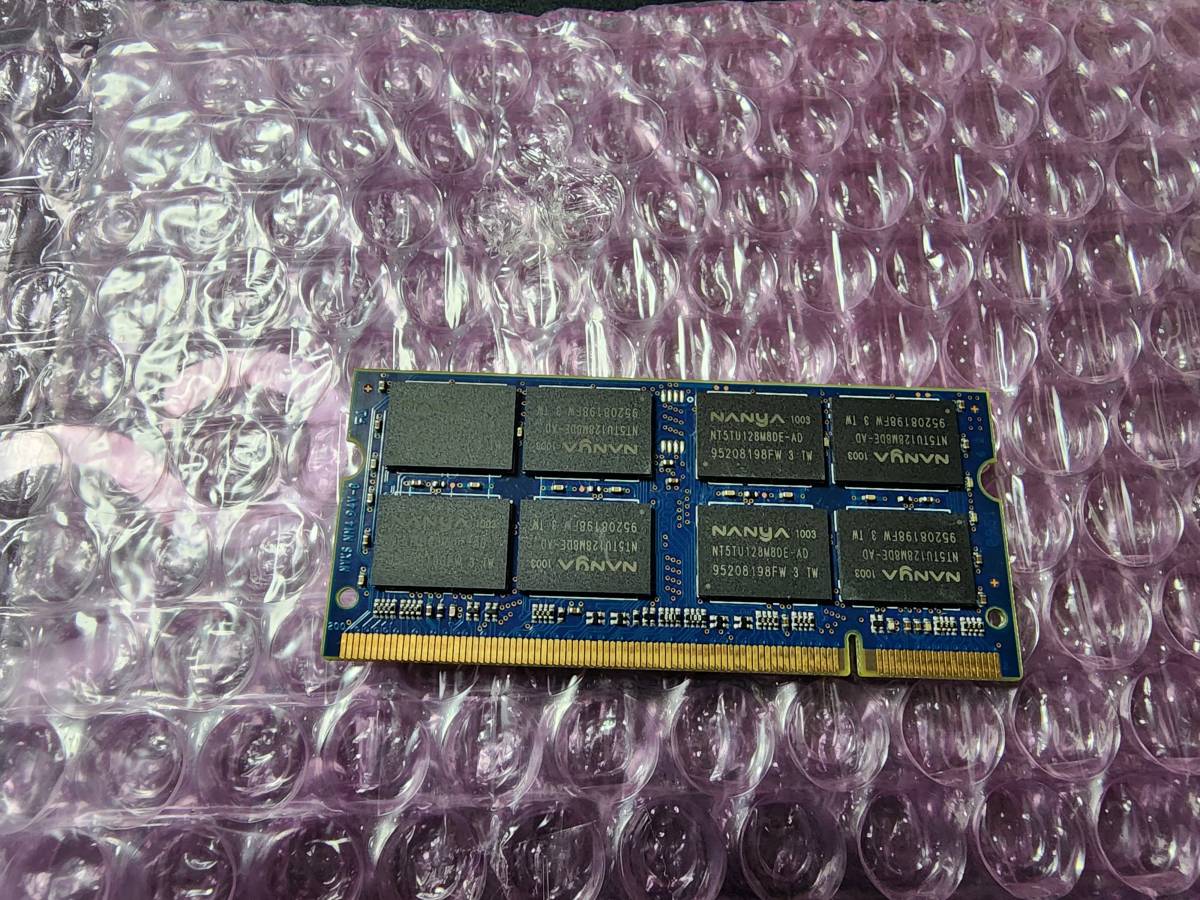 即決 Nanya製 2GB DDR2 PC2-6400S SO-DIMM D2/N800-2G互換 送料120円～の画像2