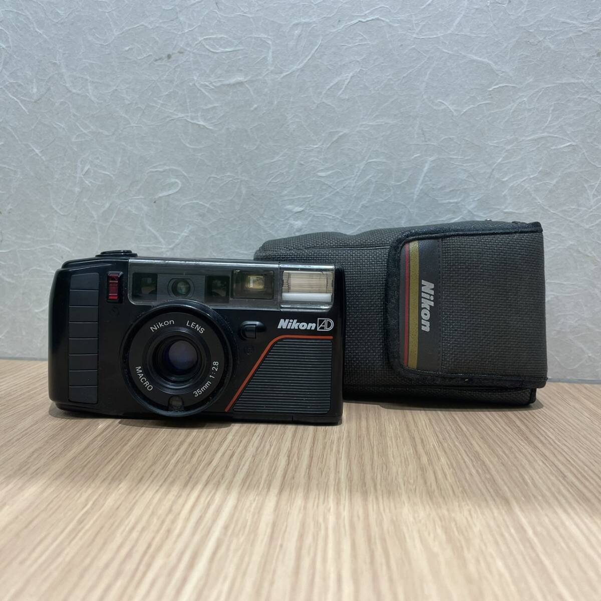 【N-19000】1円スタート Nikon フィルムカメラ AD3 動作未確認 ジャンク ケース付き カメラ 撮影 中古保管品_画像1