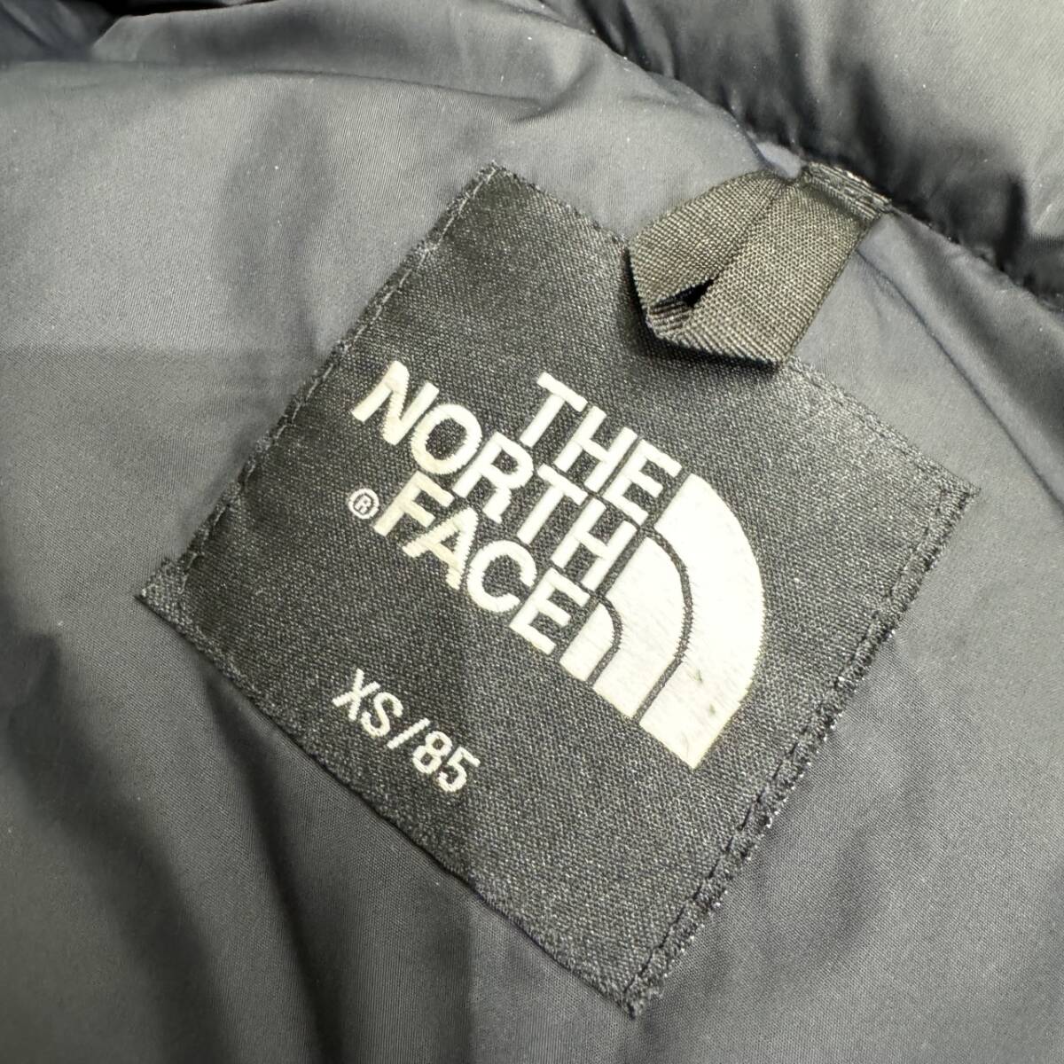 【N-19151】1円～ THE NORTH FACE 1996 NJ1DP05A ノースフェイス 1996 ヌプシ アウター ダウンジャケット XS 中古品 ブラックの画像3