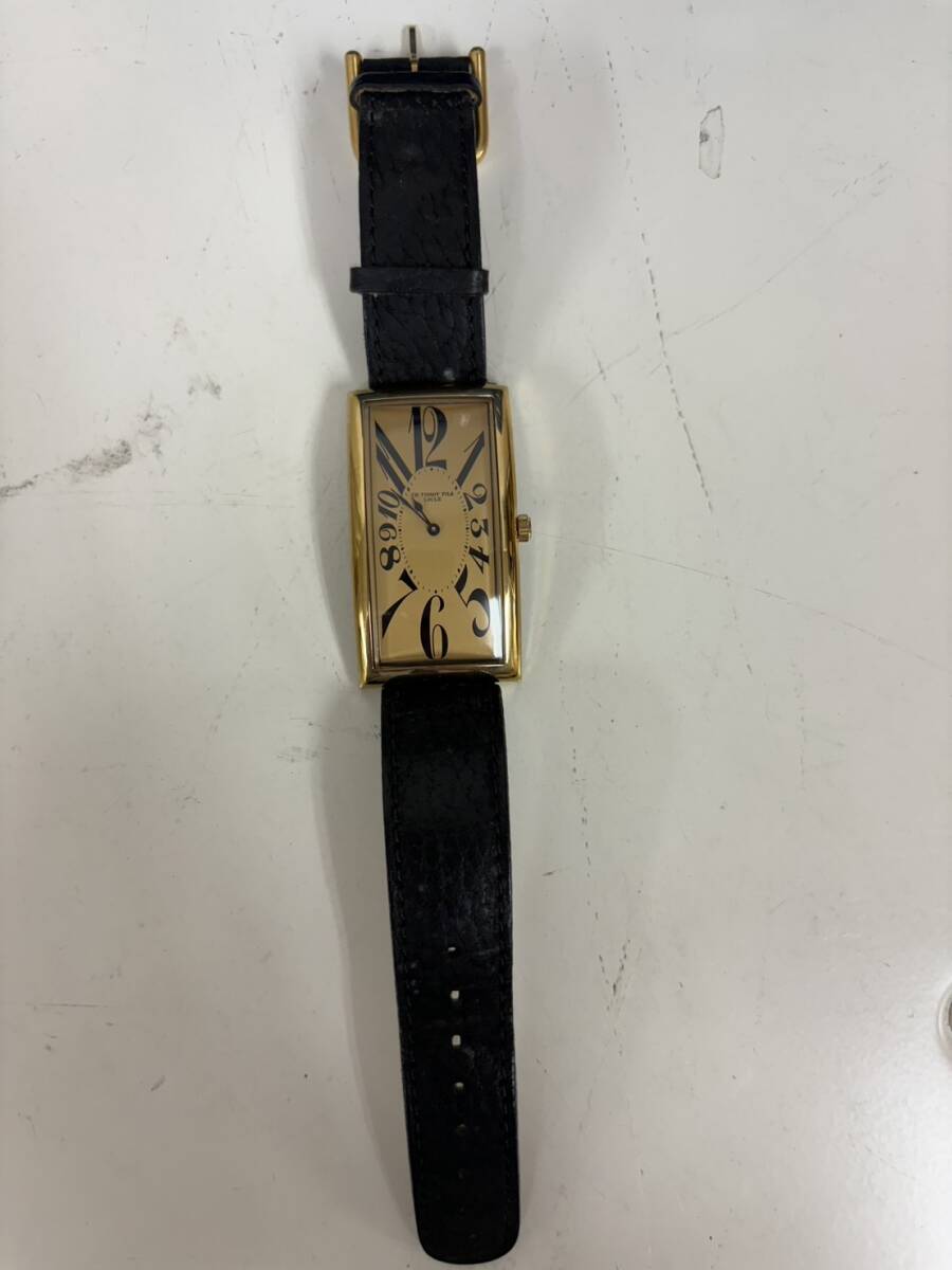 【K-28161】TISSOT BANANAReplica 977本限定 No.431 クォーツ時計 箱付き 不動品 使用感ありの画像2