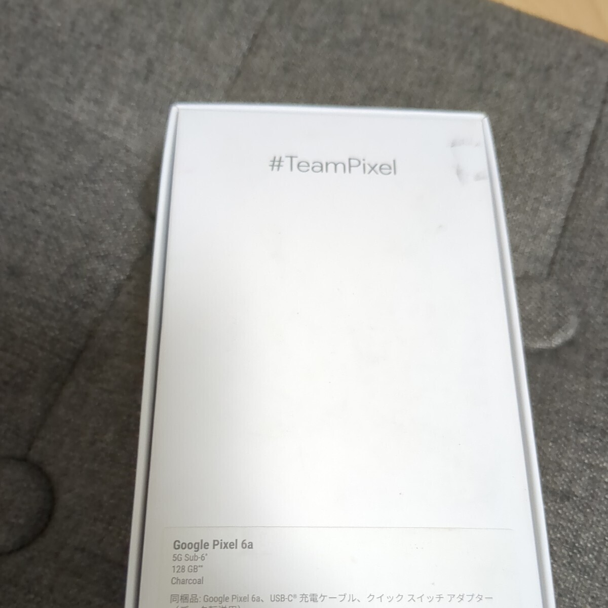 (再出品)Google Pixel 6a 128GB Chalk 白ロム 動作確認済の美品。ピクセル6a 白　UQモバイル版_画像5