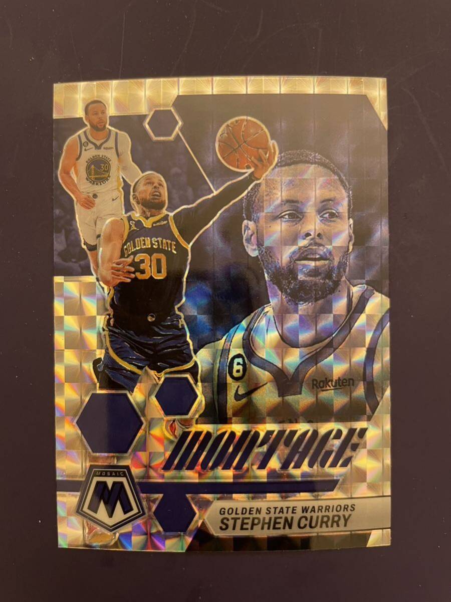 NBA 2022-23 Panini Mosaic Basketball Stephen Curry Mosaicの画像1