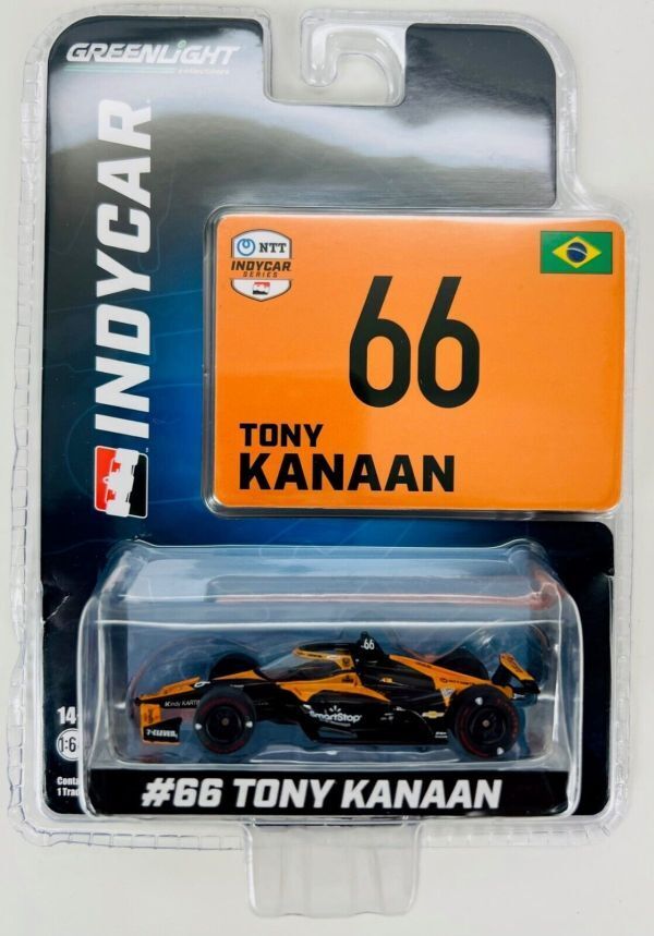 トニー・カナーン #66 Tony Kanaan / SmartStop (Arrow McLaren Final Indianapolis 500 Start) / 2023 Indy Car 1:64の画像1