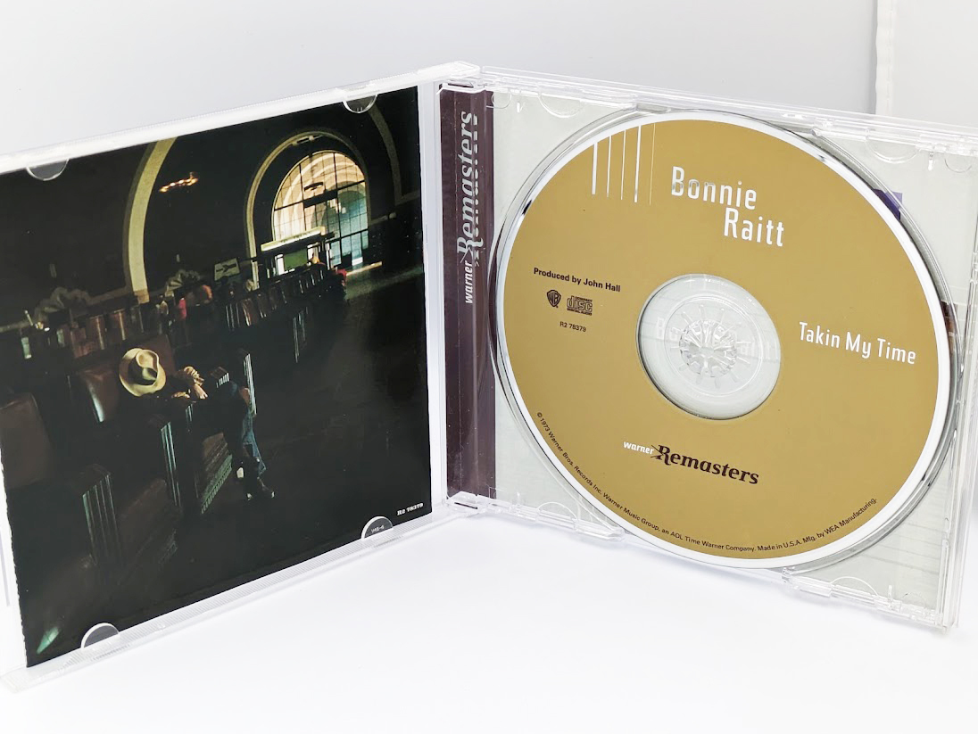 BONNIE RAITT（ボニー・レイット） : Takin' My Time US輸入Remasters盤 中古CD リーフレット入り_画像2