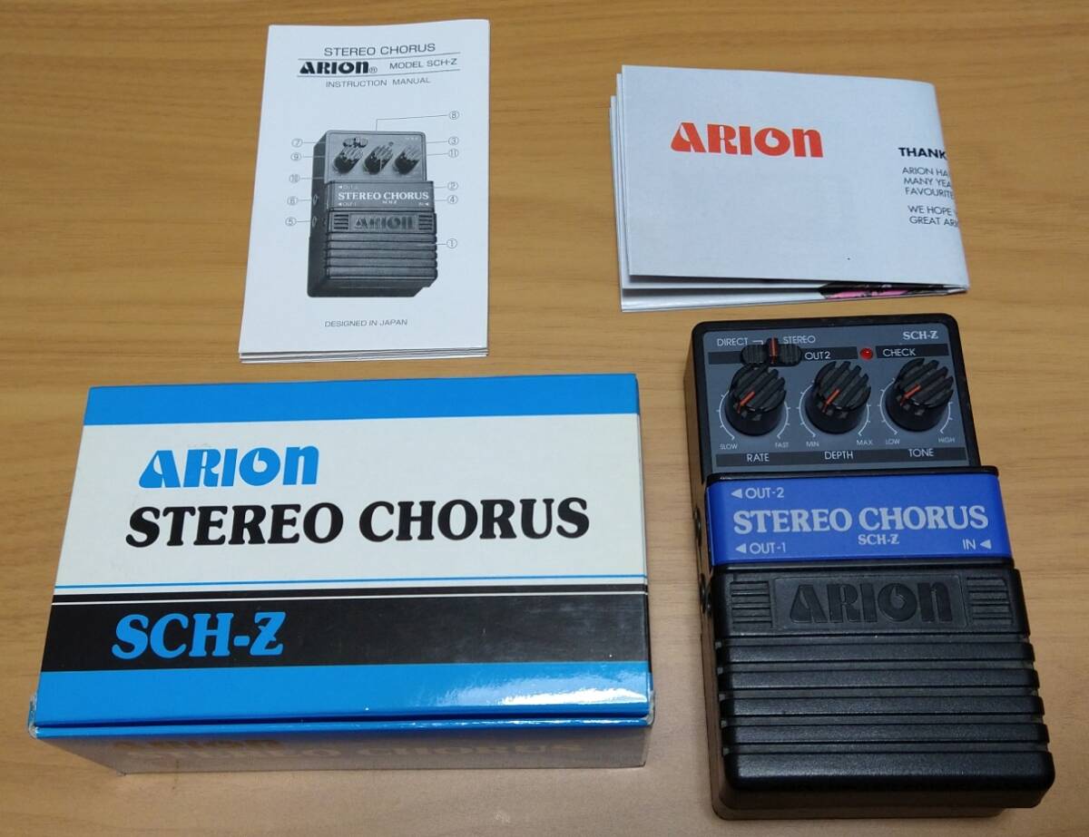 ARION Allion SCH-Z Chorus ROOT20 Modify original box owner manual attaching Junk 