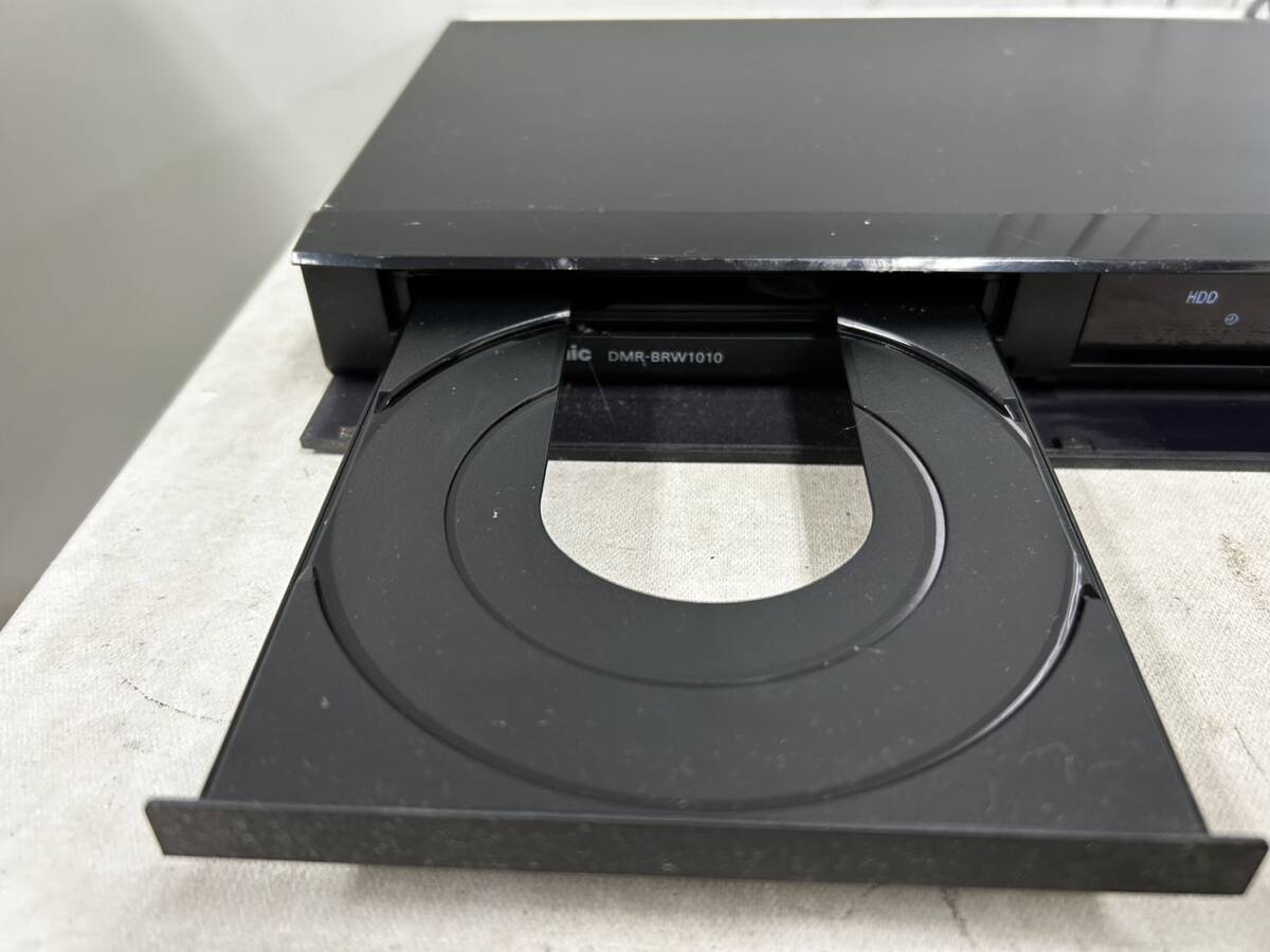 （199）2016年製 Panasonic パナソニック ブルーレイディスクレコーダー DMR-BRW1010 B-CASカード リモコン付き Blu-ray の画像4