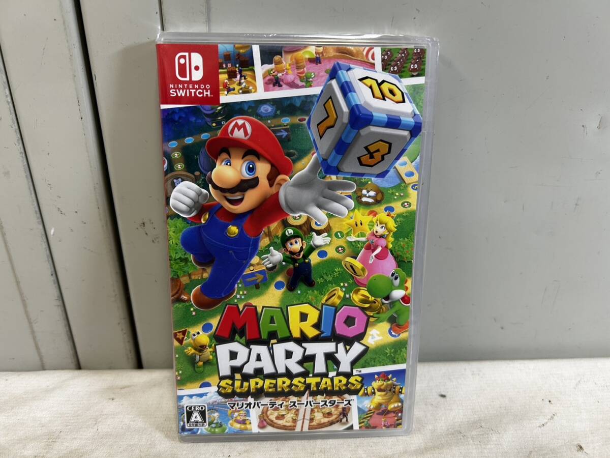 (208) unopened nintendo Nintendo Switch soft Mario party super Star z