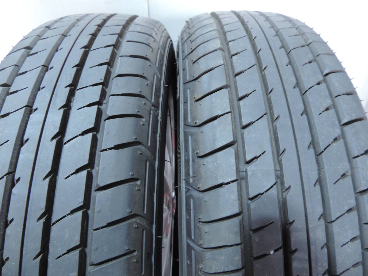 【中古セット】 日産 DA17W NV100 クリッパー 純正 14インチ 4.5J+50 4H100 ダンロップ SPスポーツ230 165/60R14 23年製 エブリィ スクラムの画像6