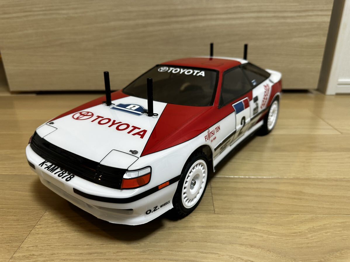 タミヤ TT-02 TOYOTA CELICA GT-FOUR 未走行ラジコンの画像2