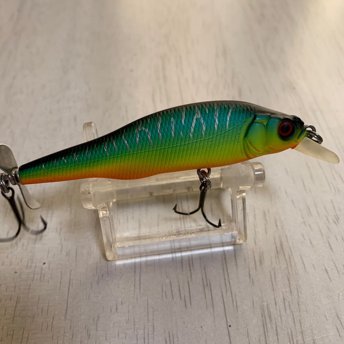 s9 ★美品 Megabass メガバス itoエンジニアリング PROP DARTER x-80 プロップダーターX80 (マットタイガー)_画像3